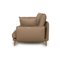 Back Leather Two Seater Grey Taupe Sofa from Poltrona Frau, Image 9