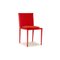 Sillas MM de cuero en rojo de Jean Nouvel para Matteo Grassi, Imagen 6