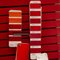 Sillas MM de cuero en rojo de Jean Nouvel para Matteo Grassi, Imagen 5