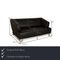 2300 Leder Sofa Set in Schwarz von Rolf Benz, 2er Set 3