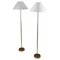 Mid-Century Swedish Floor Lamps attributed to Asea, 1950s, Set of 2 1