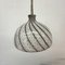 Glass Hanging Lamp from Doria Leuchten, 1970s 15