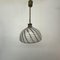 Lámpara colgante de vidrio de Doria Leuchten, años 70, Imagen 10