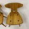 Dining Chairs in Pine from Jacob Kielland-Brandt, Denmark, 1960s, Set of 3 5