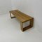 Vintage Pine Wood Bench, 1970s 3