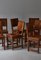 Master Cabinetmaker Dining Chairs in Oak & Leather by Kaare Klint for Lars Møller, Denmark, 1935, Set of 8 11