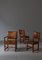 Master Cabinetmaker Dining Chairs in Oak & Leather by Kaare Klint for Lars Møller, Denmark, 1935, Set of 8, Image 18