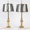 19th Century Napoleon III Candlestick Table Lamps, Set of 2 4