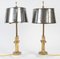 19th Century Napoleon III Candlestick Table Lamps, Set of 2, Image 4