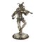 Figura de plata de un arlequín tocando, Alemania, siglo XIX, Imagen 1