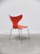 Sedia Seagull vintage di Arne Jacobsen per Fritz Hansen, 1968, Immagine 8