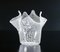 Vase aus mundgeblasenem Glas, Modell Fazzoletto 7