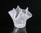 Vase aus mundgeblasenem Glas, Modell Fazzoletto 1