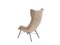 Vintage Wingback Lounge Chair by Miroslav Navratil for Ton, Image 4