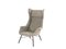 Vintage Wingback Lounge Chair by Miroslav Navratil for Ton 1