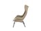 Vintage Wingback Lounge Chair by Miroslav Navratil for Ton, Image 2