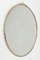 Large Vintage Round Mirror 1