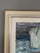 Watching the Waves, Oil Painting, 1950s, Framed 5