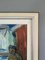 Watching the Waves, Oil Painting, 1950s, Framed 6