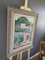 Southern View, Oil Painting, 1950s, Framed, Image 3