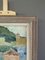 Southern View, Oil Painting, 1950s, Framed 6