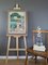 Southern View, Oil Painting, 1950s, Framed 2