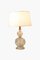 Lámpara de mesa de cristal de Murano de Seguso para Artemide, años 40, Imagen 3