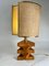 Sculptural Italian Briar Table Lamp, 1970s 2