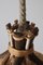 Lámpara Fan Boho de bambú de Ingo Mauerer, años 70, Imagen 6
