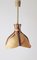 Lámpara Fan Boho de bambú de Ingo Mauerer, años 70, Imagen 5
