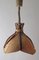 Lámpara Fan Boho de bambú de Ingo Mauerer, años 70, Imagen 19