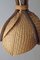 Lampada Boho Fan in bambù di Ingo Mauerer, anni '70, Immagine 17