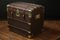 Curved Brown Canvas Trunk from Au Louvre, Image 5