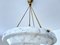 Lámpara colgante Art Déco de vidrio, años 30, Imagen 12