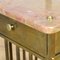 Antique Marble and Brass Nightstands, 1880s, Set of 2 14