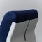 Amanta Armchair in Blue Fabric by Mario Bellini for B&b Italia, 1970s 4