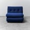 Amanta Armlehnstuhl aus Blauem Stoff von Mario Bellini für B&b Italia, 1970er 10