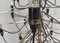 Lámpara de araña de latón de Gino Sarfatti para Arteluce, años 50, Imagen 12