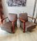 Art Deco Armchairs, France, 1940s, Set of 2 3