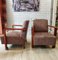 Art Deco Armchairs, France, 1940s, Set of 2 4