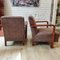 Art Deco Armchairs, France, 1940s, Set of 2 5