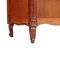 Open Bookcase in Neoclassical Carved Mahogany attributed to Bassanos Ebanistery, 1930s 4
