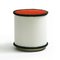 IL Pouf Graphic Trilogy Blanc Brique 1