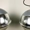 Industrial Spherical Mirror Lights Sp400x° from Hellux HLX Germany, 1960s, Set of 2 8