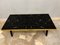 Coffee Table in Wood and Black Majolica, 1970s 3