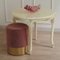 Vintage Chippendale White Side Table 7
