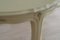 Vintage Chippendale White Side Table 4