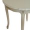 Vintage Chippendale White Side Table 2