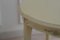 Tavolino Chippendale vintage bianco, Immagine 8