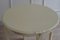 Tavolino Chippendale vintage bianco, Immagine 3